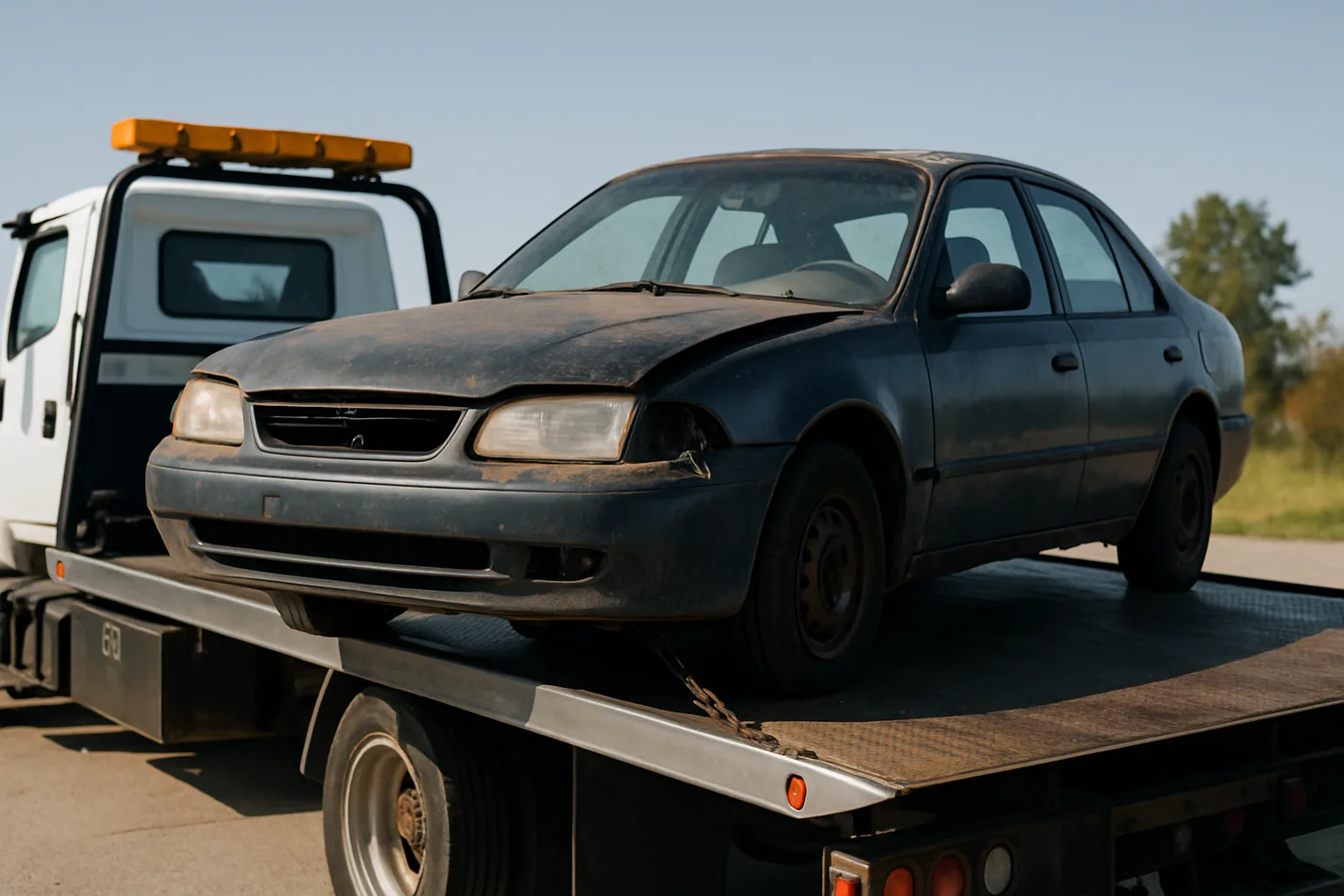 Same-Day Free Scrap Car Pickup in Kansas City