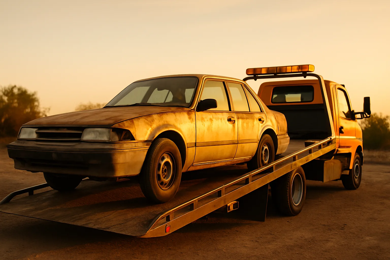 Junk Car Removal Process Tucson: Step-by-Step Guide