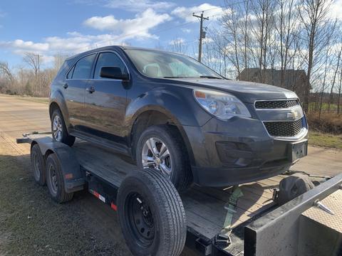 GetMyScrapCar | Chevrolet Equinox on Trailer for Junk Car Removal