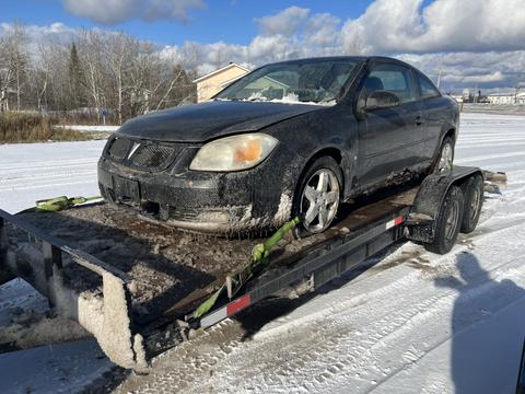 GetMyScrapCar | Junk Car Removal of a Pontiac G5 for Scrap Metal Recycling