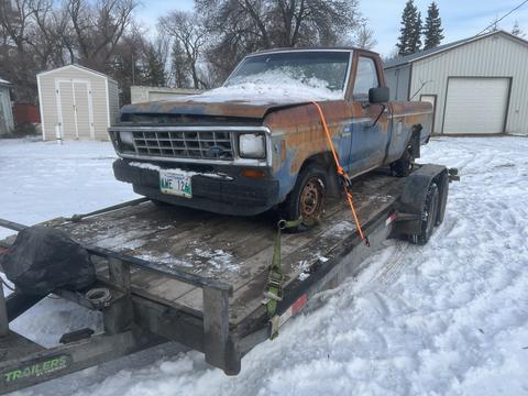 GetMyScrapCar | 1980s Ford Pickup Truck for Scrap Metal Recycling
