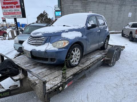 GetMyScrapCar | Scrap PT Cruiser on Trailer for Junk Car Removal