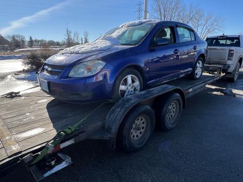 GetMyScrapCar | Chevrolet Cobalt on Trailer for Scrap Metal Recycling