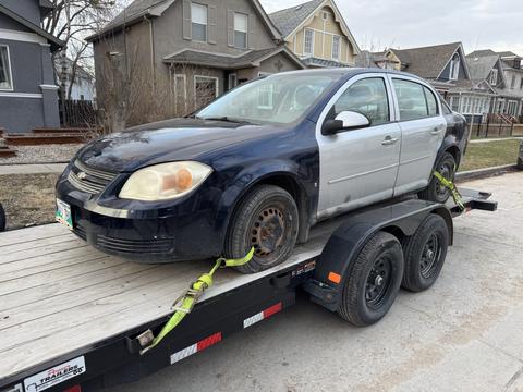 GetMyScrapCar | Junk Car Removal of a Chevrolet Cobalt for Scrap Metal Recycling