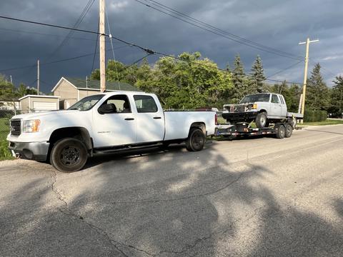 GetMyScrapCar | Junk Car Removal with Pickup Truck and Trailer